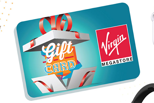 Virgin Megastore gift card worth 150,000LL