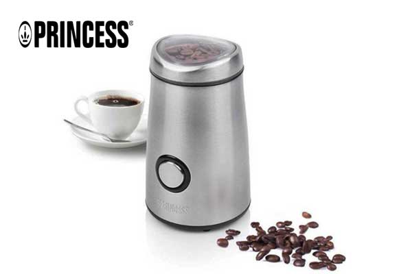 Princess coffee grinder, detachable lid, 150w