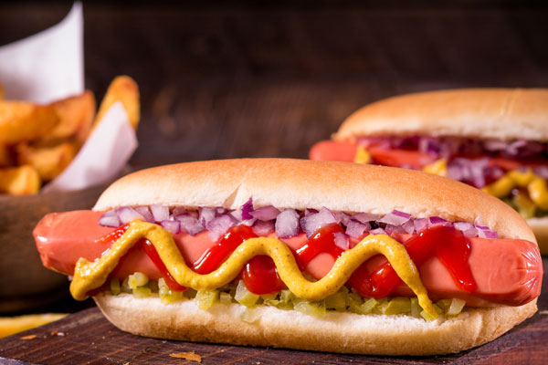 Spinneys hotdog sandwich