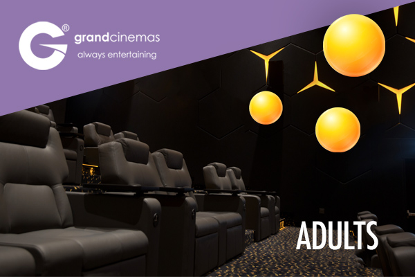 Grand cinema ticket for one person adult