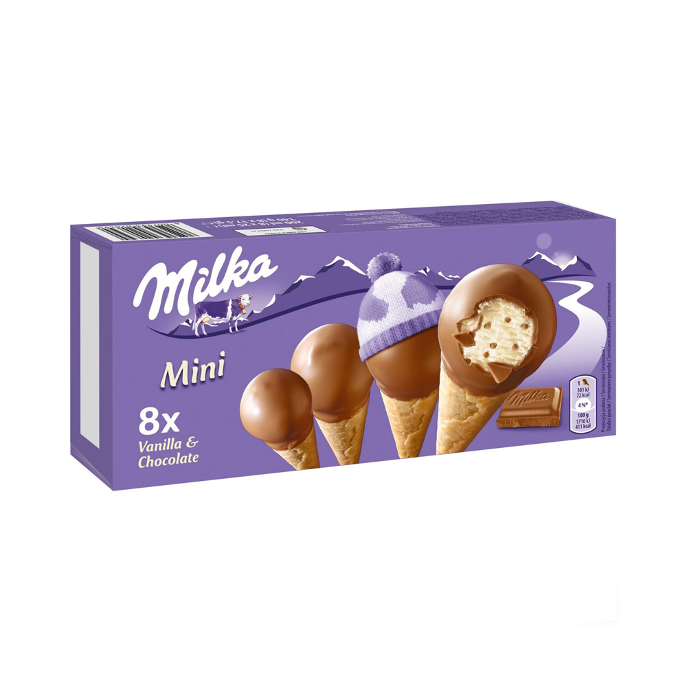Milka Mini cones Ice cream