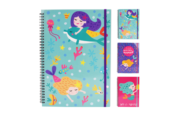 Notebook A4 with elastic 1pc