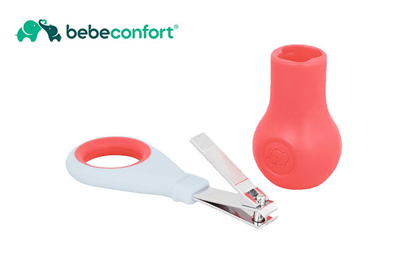 Bebeconfort Nail Clipper Navy In Base Red