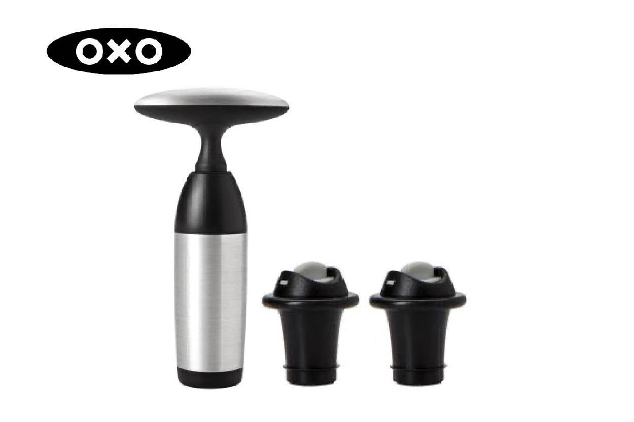 OXO stainless steel vaccum wine