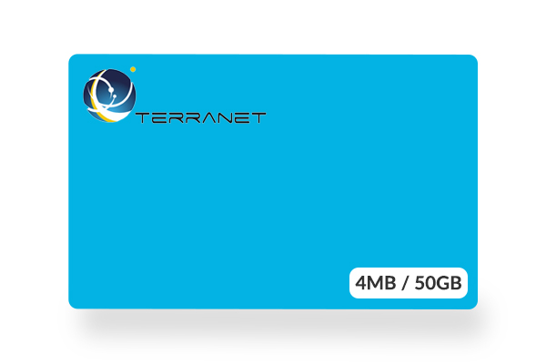 Terranet DSL 4MB 50GB