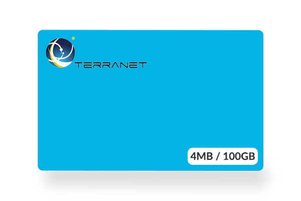 Terranet DSL 4MB 100GB 
