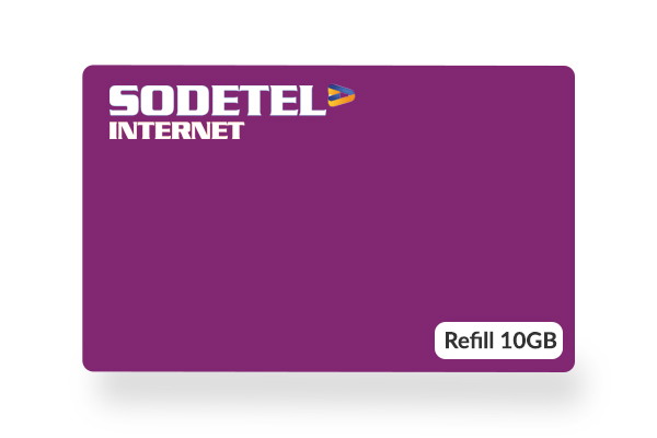 Sodetel DSL refill 10GB