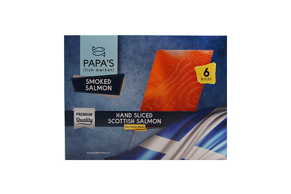 Papas smoked salmon 6 slices