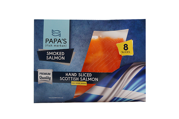 Papas smoked salmon 8 slices