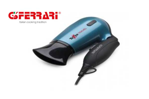 G3 Ferrari Travel hairdryer 1300W, double voltage, foldable handle Mod:G30701