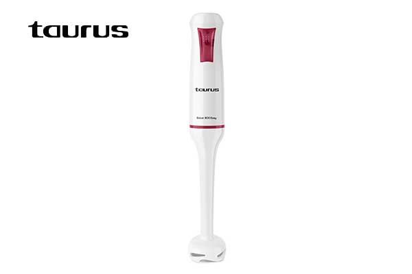 Hand blender 600W, turbo rotation system, stainless steel blades.