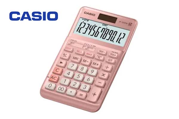 Casio Pink Calculator 12 digits