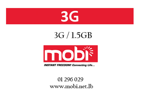 MOBI 3G- 1.5 GB