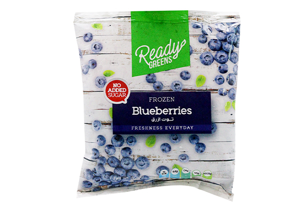 Ready greens frozen blueberries