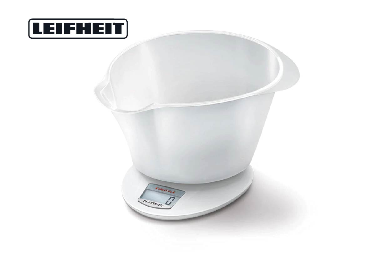 Leifheit kitchen scale mixing bowl