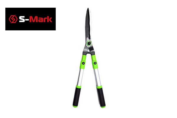 S-Mark Hand telescopic straight hedge shear