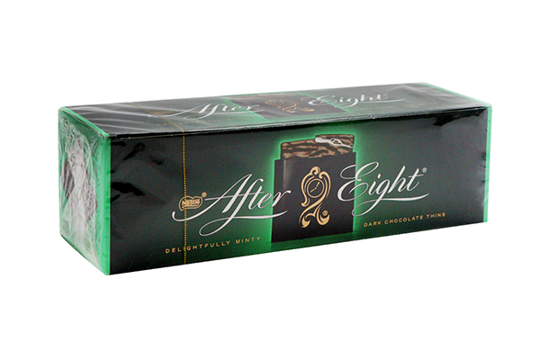 After eight chocolate box