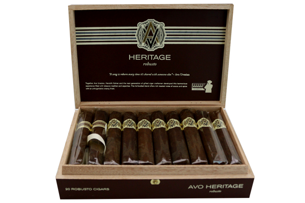 Cigar avo heritage robusto 20 pc